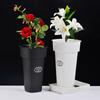 Balde de Flores Despertar para Floristería Balde de Flores Cuadrado Estilo Hong Kong Puesto de Venta al por Mayor Balde de Flores Secas para el Hogar Balde de Flores Balde de Flores Despertar