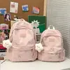 Mochila Estudantil de Alta Aparência Estilo Japonês para Meninas, Mochila Versátil e Leve para o Dia a Dia de Alunos do Ensino Fundamental, Médio e Superior