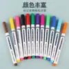 Caneta de pintura em tecido criativa feita à mão DIY T-shirt de algodão branco tela pintura colorir 12 cores caneta têxtil caneta de colorir transfronteiriça