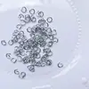 Chaveiro de Contas Tira de Silicone Corda de Couro Pingente Acessórios de Metal Argola de Aço Fivela de Porta Anel de Cartão Pequeno