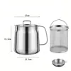 Filtro de Aceite de Acero Inoxidable 304 Transfronterizo Olla para Freír de Cocina Olla de Aceite Tanque de Almacenamiento de Aceite con Filtro para el Hogar Tanque Separador de Manteca