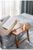 Escritorio de Cama de Bambú Perezoso para Dormitorio Plegable Pequeña Mesa Mesa Kang de Madera Maciza Mesa de Estudio para Estudiantes Mesa Simple para Ventana de Bahía