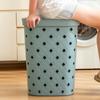 Cesta Grande de Plástico con Patrón de Diamante para Ropa Sucia Cubo de Lavandería para Baño Cesta para Ropa Sucia de Hogar Cesta para Almacenamiento de Ropa Sucia