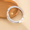 Pulsera Retro Minimalista Transfronteriza con Superficie Amplia, Sensación de Alta Gama, Superficie Lisa Geométrica Irregular, Estilo Europeo y Americano, Joyería Audaz y Única
