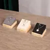 Soporte de Exhibición de Collares con Colgante de Anillo de Madera de Venta Caliente Transfronterizo para Mostradores de Ventana, Exhibición de Joyería, Transmisión en Vivo y Accesorios de Fotografía
