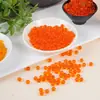 Comida de Simulação Caviar DIY Comida Japonesa Tigela de Sushi Macarrão Acessórios Feitos à Mão 0,7cm Ovas de Peixe Brinquedo