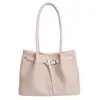 Bolso Tote de Tejido Texturizado con Bloques de Color para Mujer 2026 Nuevo de Moda Gran Capacidad Bolso de Hombro Único Versátil Moda Bolso de Mano para el Trabajo