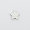 Accesorios de materiales DIY hechos a mano transfronterizos accesorios estrella de 2 cm estrella de cinco puntas polvo dorado tela accesorios para el cabello para niños enchufe