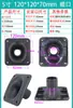 Altavoz de Trompeta para Tweeter de 3~18 Pulgadas Unidad de Driver Boca Plana Montaje con Tornillo Carcasa de Plástico Accesorios de Audio