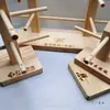 Estante de Exhibición para Gafas de Madera Maciza, Exhibidor de Gafas, Accesorios para Tienda de Gafas, Soporte Decorativo para Gafas de Sol, Estante de Almacenamiento Multicapa
