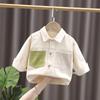 Chaqueta de Mezclilla para Niños 2026 Primavera Nueva Elegante Atuendo de Primavera para Niños Pequeños Moda Casual Fresco Niño Chaqueta de Bebé de Moda