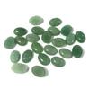 Suministrado Directamente del Fabricante, Venta Caliente Transfronteriza Aventurina Verde Piedra Suelta Cabujón Cabujón de Gota con Base Plana Manualidades de Piedras Preciosas