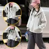 Abrigo para Niñas Estilo Nuevo Primavera y Otoño Sudadera con Capucha de Punto para Niños Ropa de Otoño para Niñas Mayores