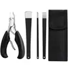 Set Profesional de Cuchillos para Pedicura para Técnicos, Incluye Set de Tres Piezas de Yangzhou, Pinzas para Surcos de Uñas, Cortauñas y Herramientas para Eliminar Piel Muerta y Callosidades