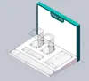 Suporte de exibição de acrílico personalizado, produtos de acrílico, suporte de mesa para produtos digitais e eletrônicos, impressão UV de fábrica