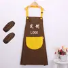 Avental Infantil Impermeável, Roupa de Pintura para Jardim de Infância, Logo Personalizado, Aula de Artes, Avental de Pintura para Crianças Maiores e Mais Velhas, Impressão Personalizada