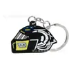 Llavero con forma de motocicleta más vendido transfronterizo en stock, único y genial, adecuado para llaves de coche, unidades USB y colgantes de mochila