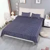 Cama de Casal Lençol Doméstico Atacado Peça Única Algodão Lavado Capa de Edredom 1,0 Metro Flanela Escovada Lençol de Kang Quarto de Estudante Feminino Capa de Edredom