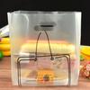 Bolsa de Hombro Bolsa para Hornear Bolsa de Empaque Bolsa para Pan Bolsa de Plástico de Mano Bolsa de Empaque para Llevar para Pastel Postre Portátil