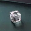 Cubo de cristal natural semiacabado cuentas sueltas super siete negro dorado cuentas espaciadoras de aguamarina pulsera DIY para ensartar al por mayor