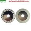 Prato de corte de pedra de vidro cortado diamante galvanizado Placa de corte de diamante galvanizado 100mm