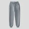 Pantalones de chándal azul marino y negro para niños, primavera y otoño, para niños y niñas, gris oscuro, gris claro, con puños, engrosados, pantalones de uniforme escolar para niños