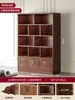 Estantería integrada contra la pared, estante de almacenamiento de pie, archivador de oficina, vitrina, librero con cerradura, gabinete para almacenamiento de documentos