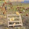 Hábitat de gallinero de madera transfronterizo, casa de campo, estante de almacenamiento para pollos, patos, gansos, estante grande para gallos de pie, plataforma para pájaros, juguete de entrenamiento