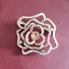 Base de Broche Moda Liga Metálica Versátil DIY Strass Base Vazia Broche Pérola Acessório de Roupa Base para Pino Produto Semi-Acabado