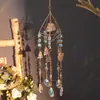 Adorno Atrapasoles de Cristal Arcoíris Soñador Hada Carrillón de Viento Alto Colgante para Habitación Balcón No