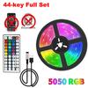 Juego de Tira de Luces LED 5V5050/2835Rgb Ritmo Musical Control por Aplicación Bluetooth 44 Teclas Luz Ambiental Transfronterizo