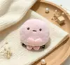 Criaturas Adorables de Esquina Bolas Redondas de Cuatro Colores Mini Figuras Pequeñas Muñecos de Peluche de Dibujos Animados Juguetes Corazón de Niña Accesorios para el Cabello Pinzas para el Cabello
