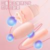 Vibrador sexy de doble choque con lamedura de lengua de moda miel de moda USB vibrador femenino masturbación juguetes sexuales para adultos sexo Yin