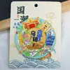 [Serie Zhejiang] Imanes de Refrigerador de Ciudad Estéreo 3D Hangzhou Xitang Wuzhen Wenzhou Pegatinas Magnéticas Decoraciones para Refrigerador