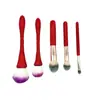 Pincel de Maquiagem Novo com Pedras de Diamante Transfronteiriço Pincel Único de Cintura Fina com Cerdas Macias para Pó Blush Sombra Ferramenta de Pincel de Beleza