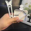 Mini Rodamiento Giratorio Hecho a Mano DIY Cuentas Perler Palo Retorcido de 360 Grados Accesorios Juguete Metálico Adorno Molino de Viento No