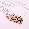 Patch Acrílico Personalizado Estampa de Leopardo High-End Clip Lateral DIY Ímã de Geladeira Capa de Celular Acessórios de Colar