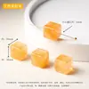 Azúcar de Cristal Natural Cubos de Cristal de Fresa Cubos de Cristal Sueltos de Cuentas Pulsera de Cuentas Sueltas Accesorios de Joyería DIY Creativos Venta al por Mayor