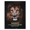 Póster inspirador de animales, león, tigre y lobo, pintura en lienzo, arte de pared, dormitorio, sala de estar, pintura decorativa moderna.