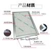 Fabricante de Perfiles de Aluminio para Cajas de Luz LED, Caja de Luz de Aleación de Aluminio Abrible de 4 cm, Letrero Publicitario No Deformable para Fachadas de Tiendas