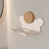 Estante de Almacenamiento para Secador de Pelo con Ventosa Sin Agujeros para Baño Adecuado para Soporte de Secador de Pelo Dyson Estante Colgante Estante de Almacenamiento
