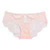 Roupa íntima de renda para menina, feminina, sexy, nova, cintura média, confortável, pura, verão, malha fina, respirável, semipermeável, sutiã