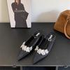 Zapatillas de Plata con Tacón de Cuña de Estilo Nicho para Mujer Verano 2025 con Sandalias de Estilo Elegante para la Noche y Faldas