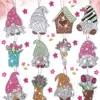 Llavero 5D12 de Navidad DIY con pintura de diamantes, colgante de cristal de diamante acrílico de doble cara