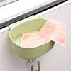 Bote de Basura Grande Colgante para Puerta de Gabinete de Cocina Hogar Estilo Europeo Sin Tapa Caja de Almacenamiento de Plástico Cesto de Basura Venta al por Mayor