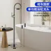 Juego de Ducha con Grifo de Cascada para Bañera Frío y Caliente, Columna de Ducha Empotrada en la Bañera de Alto Flujo, Columna de Ducha
