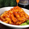 Marca Zhujiangqiao Jugo Agridulce 1.9L Salsa Agridulce Costillas de Cerdo Agridulces Lomo Tierno Agridulce Carne Envuelta en Olla Salsa Condimento Comercial