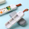Pastillero portátil de plástico con mini compartimentos, pequeño, para guardar pastillas y tabletas, caja de viaje para medicamentos, embalaje para medicamentos