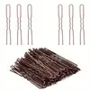 Clip en forma de U Más Vendido Transfronterizo de Amazon Pinza para Cabello Fijo de Novia Horquilla para Cabello Castaño Dorado Accesorios para el Cabello de Estilismo de Estudio