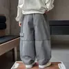 Pantalones Cargo para Niños Primavera y Otoño 2026 Nueva Moda Sueltos Casuales para Niños Trendy Pantalones de Bebé para Otoño